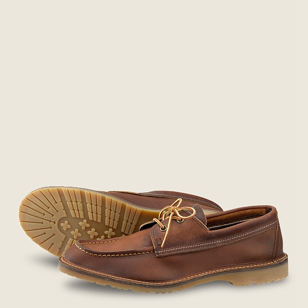 Red Wing Oxford Weekender Camp Moc -R Rough & Tough Læder - Brune - Herre 5602-YMKVO